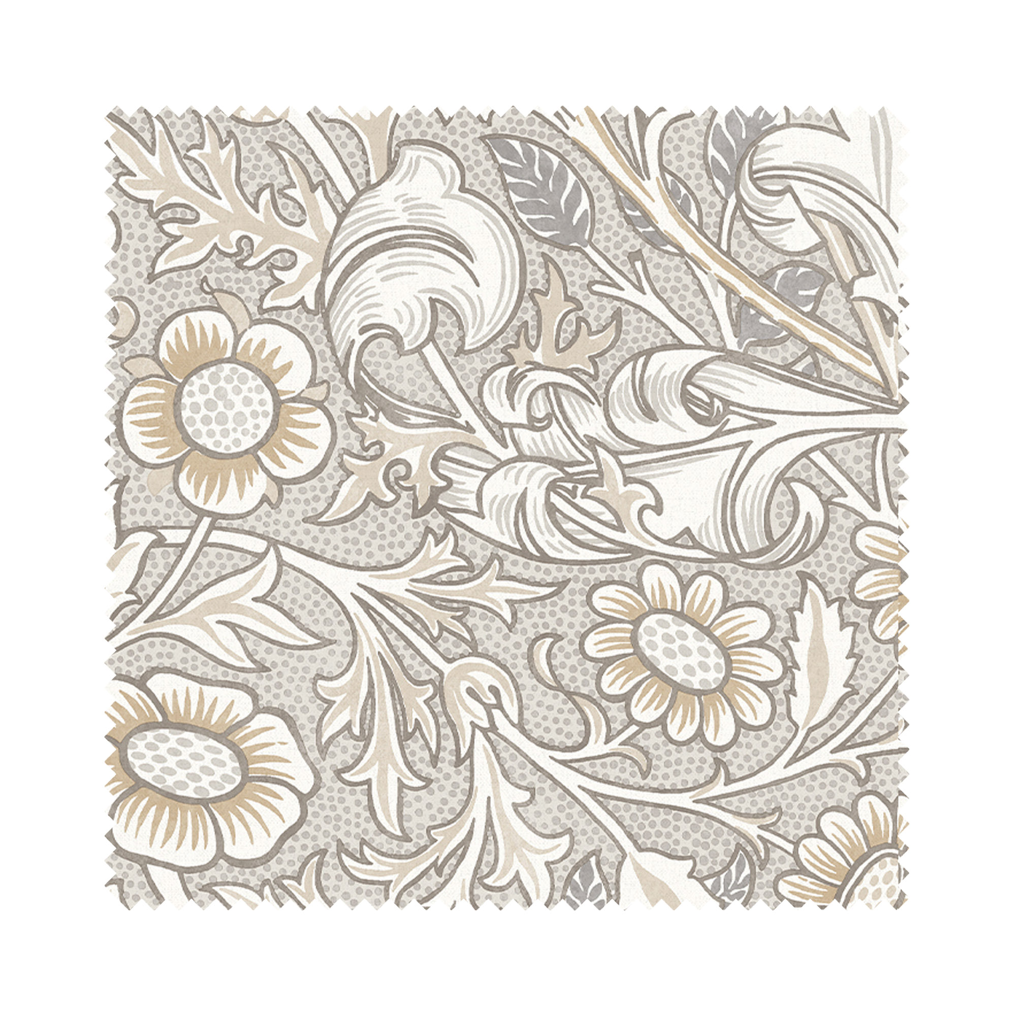 William Morris At Home Double Bough Barley Wave Curtain - Image 7
