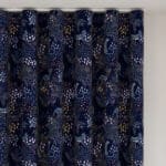 Sara Miller Cheetah Midnight Wave Curtain