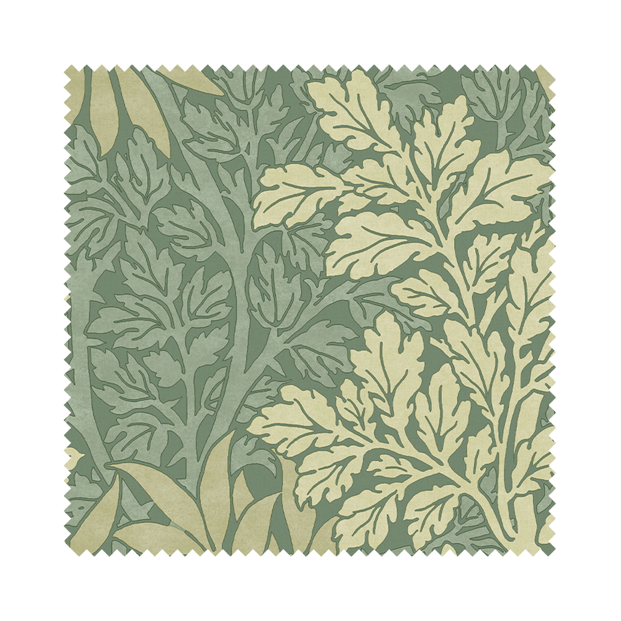 William Morris At Home Foliage Apple Wave Curtain - Image 7