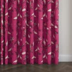 Sara Miller Heron Fuchsia Wave Curtain