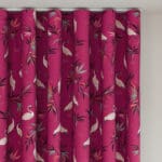 Sara Miller Heron Fuchsia Wave Curtain