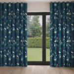 Sara Miller Heron Teal Wave Curtain