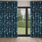 Sara Miller Heron Teal Wave Curtain