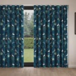 Sara Miller Heron Teal Wave Curtain