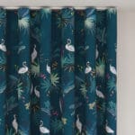 Sara Miller Heron Teal Wave Curtain