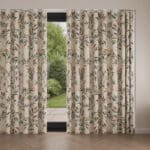 Sara Miller Ornamental Peacock Stone Wave Curtain