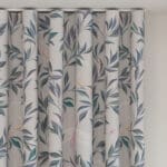 Sara Miller Ornamental Peacock Warm Grey Wave Curtain