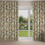 Sara Miller Palm Garden Light Stone Wave Curtain