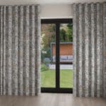 Sara Miller Songbird Soft Grey Wave Curtain