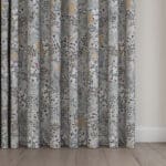 Sara Miller Songbird Soft Grey Wave Curtain