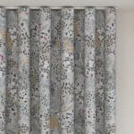 Sara Miller Songbird Soft Grey Wave Curtain