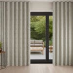 Sophie Allport Bears Sage Green Wave Curtain