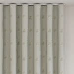Sophie Allport Bears Sage Green Wave Curtain