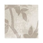 Laura Ashley Eglantine Silhouette Woven White Sands Wave Curtain