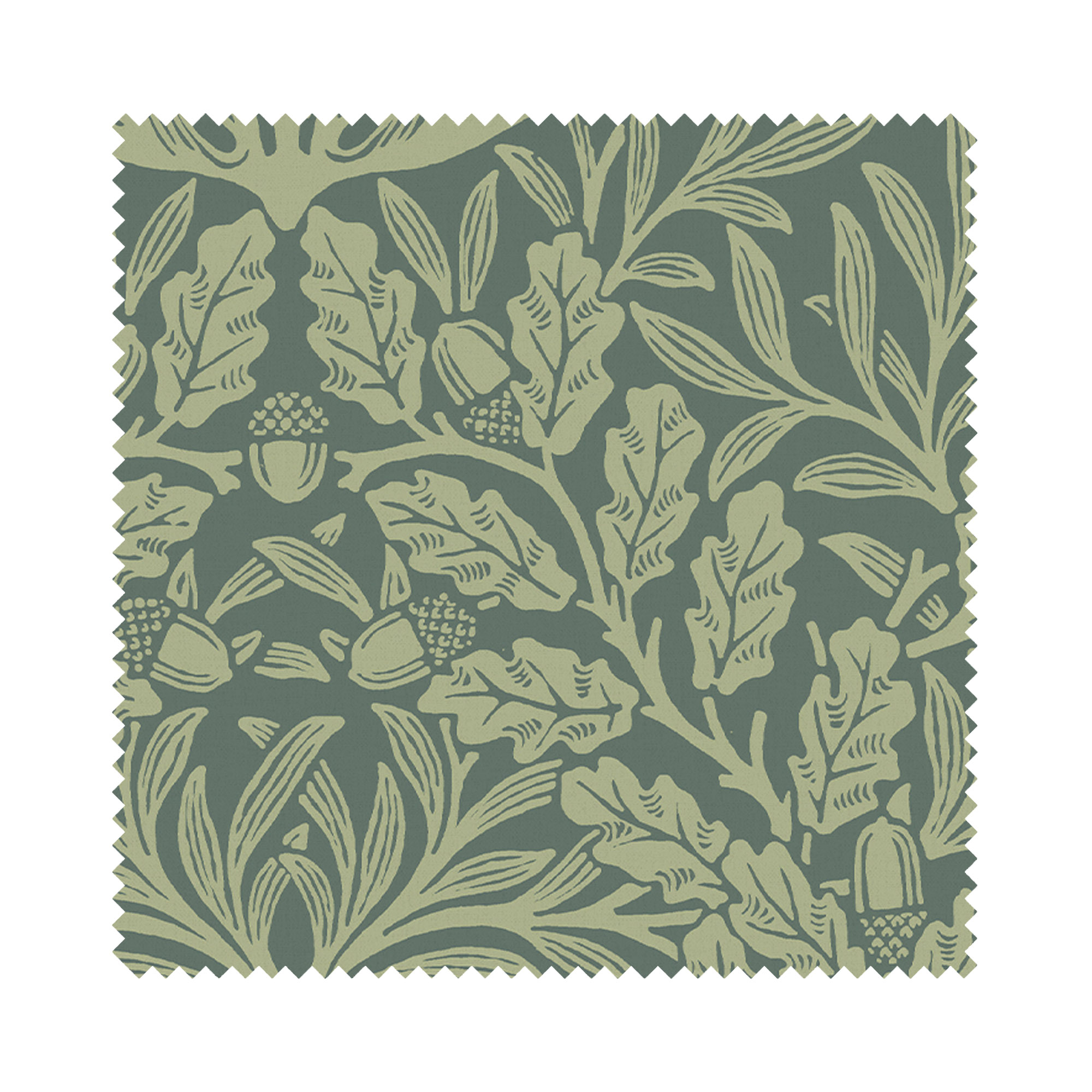 William Morris At Home Acorn Eucalyptus Wave Curtain - Image 7