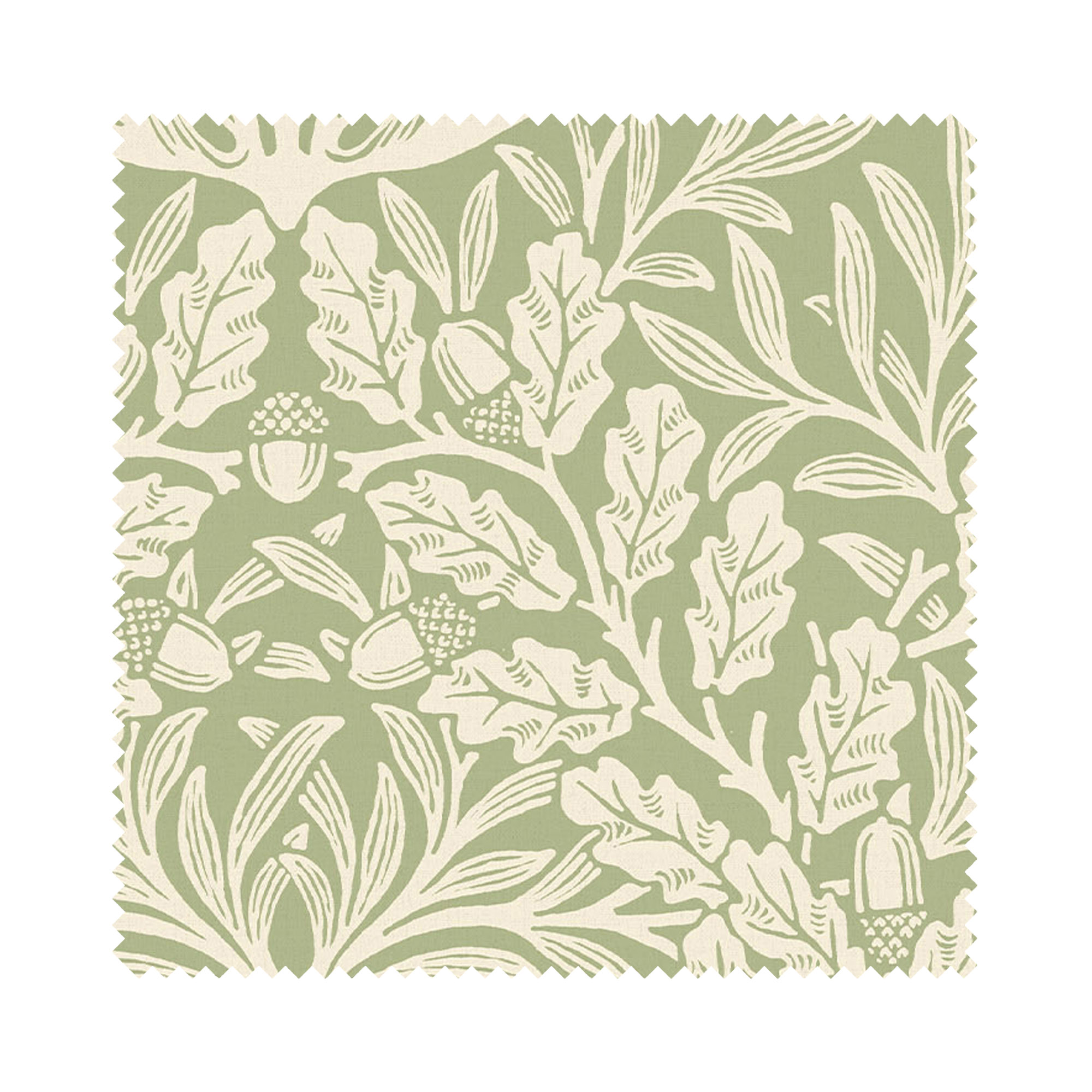 William Morris At Home Acorn Lichen Wave Curtain - Image 7