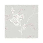 Laura Ashley Eva Silver Wave Curtain