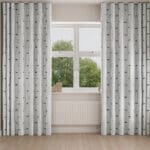 Sophie Allport Dinosaur Navy Wave Curtain