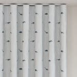 Sophie Allport Dinosaur Navy Wave Curtain