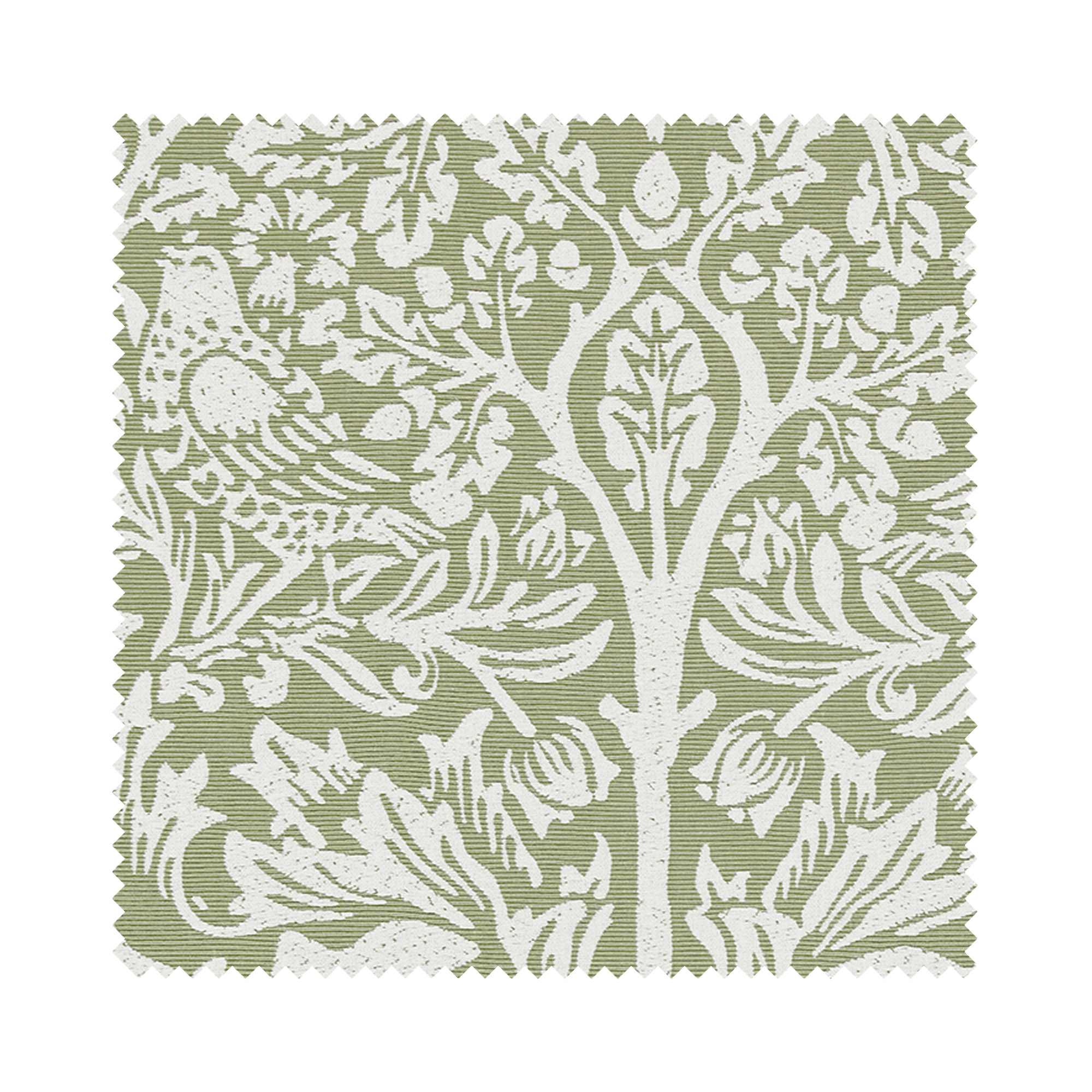 William Morris At Home Brother Rabbit Woven Sage Wave Curtain - Image 7
