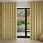 Sophie Allport Dragonfly Deep Mustard Wave Curtain