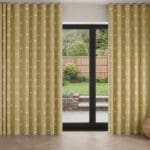 Sophie Allport Dragonfly Deep Mustard Wave Curtain