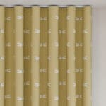 Sophie Allport Dragonfly Deep Mustard Wave Curtain