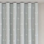 Sophie Allport Dragonfly Grey Blue Wave Curtain
