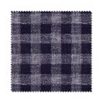 Laura Ashley Gingham French Navy Wave Curtain