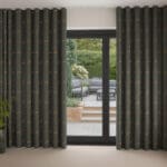 Sophie Allport Foxes Forest Green Wave Curtain