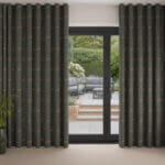 Sophie Allport Foxes Forest Green Wave Curtain