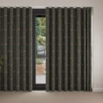 Sophie Allport Foxes Forest Green Wave Curtain