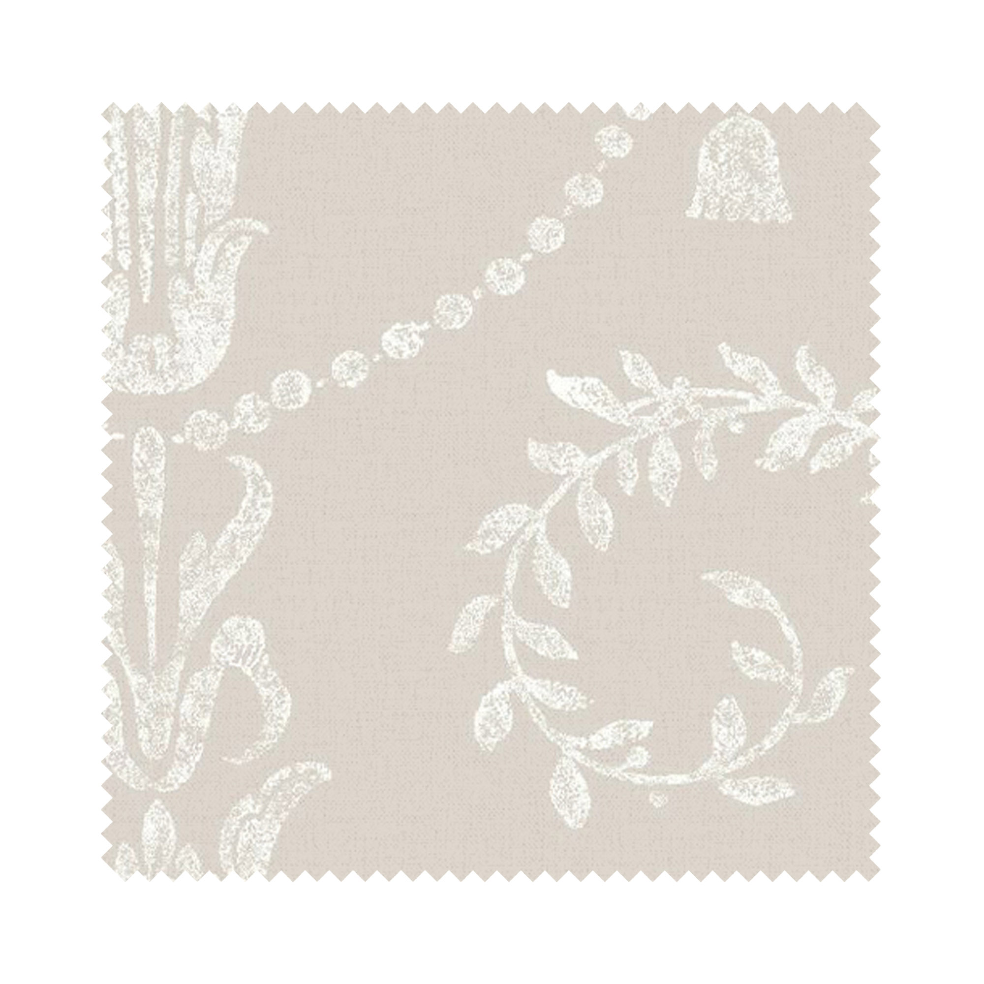 Laura Ashley Josette Dove Grey Wave Curtain - Image 7