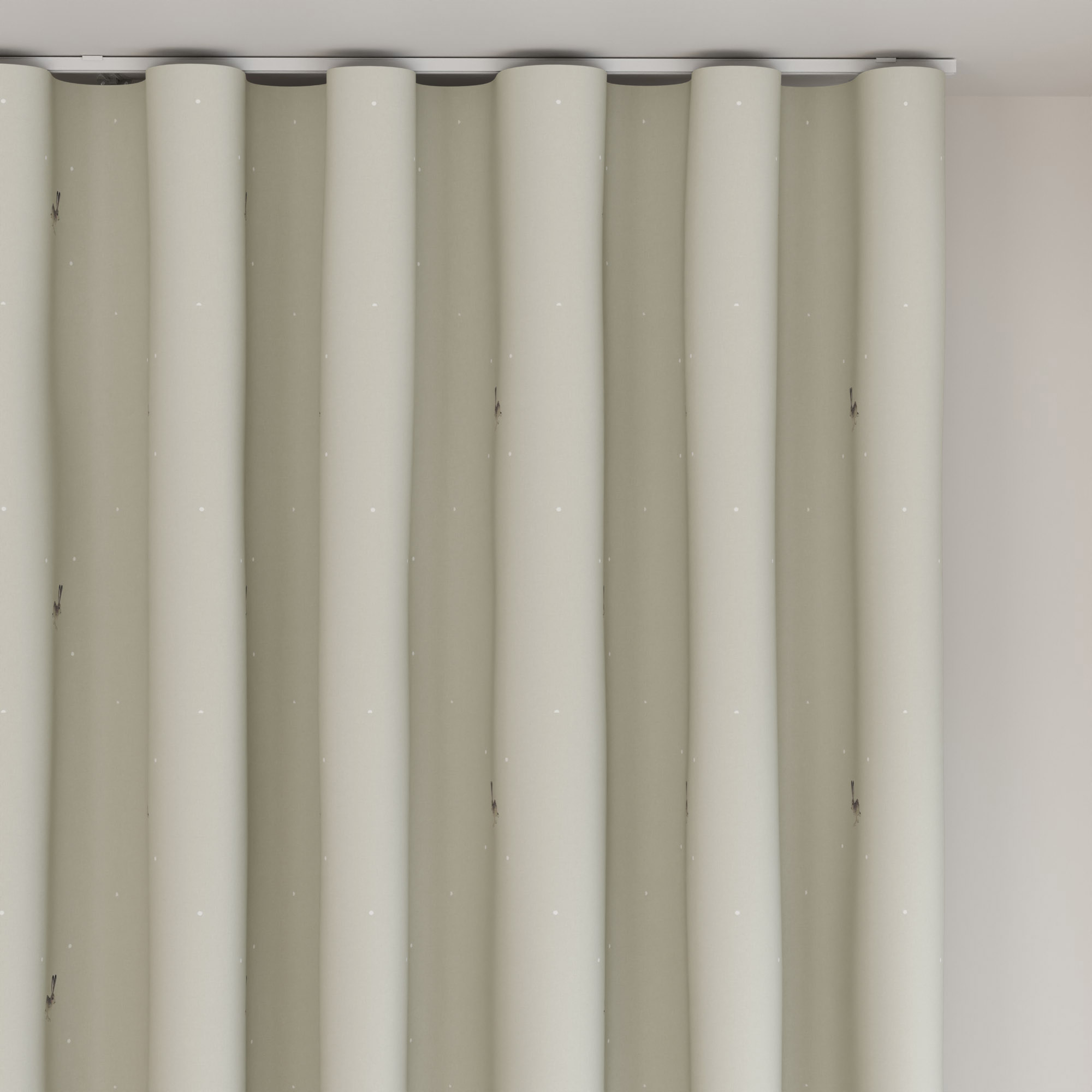 Sophie Allport Hare Linen Wave Curtain - Image 5