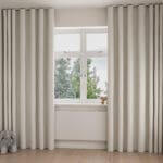 Sophie Allport Hearts Blush Wave Curtain