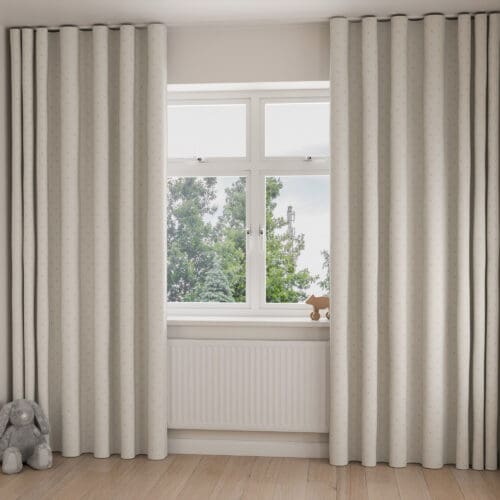 Sophie Allport Hearts Blush Wave Curtain