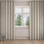Sophie Allport Hearts Blush Wave Curtain
