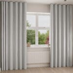 Sophie Allport Hearts Grey Wave Curtain
