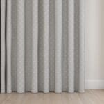 Sophie Allport Hearts Grey Wave Curtain