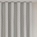 Sophie Allport Hearts Grey Wave Curtain