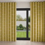 Sophie Allport Sheep Ochre Wave Curtain