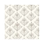 Laura Ashley Lady Fern Dark Dove Grey Wave Curtain
