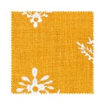 Laura Ashley Lady Fern Embroidery Dijon Wave Curtain