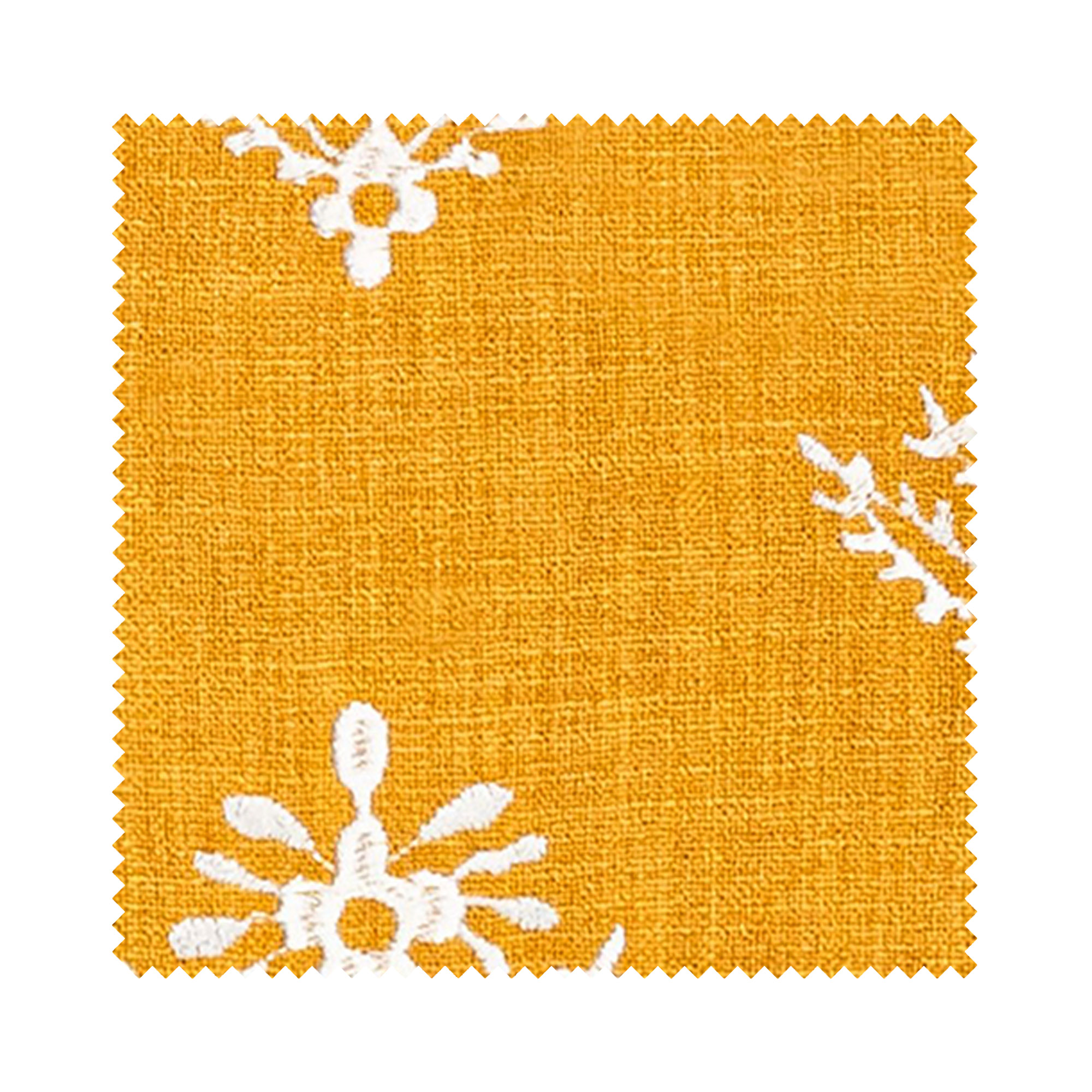 Laura Ashley Lady Fern Embroidery Dijon Wave Curtain - Image 7