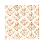 Laura Ashley Lady Fern Tomato Wave Curtain