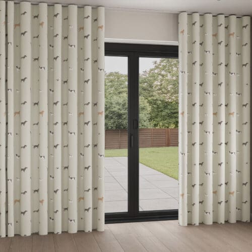 Sophie Allport Woof Linen Wave Curtain