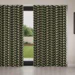 Orla Kiely Botanica Stem Green Wave Curtain