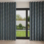 Orla Kiely Botanica Stem Whale Wave Curtain