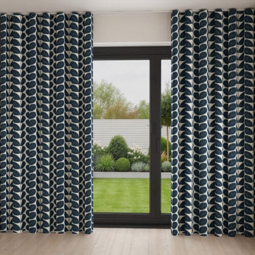 Orla Kiely Botanica Stem Whale Wave Curtain