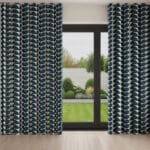 Orla Kiely Botanica Stem Whale Wave Curtain